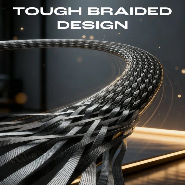 🔥Limited Time Deal⚡ 2-in-1 Charger Cable with Phone Stand, 240W Fast Charging Cord