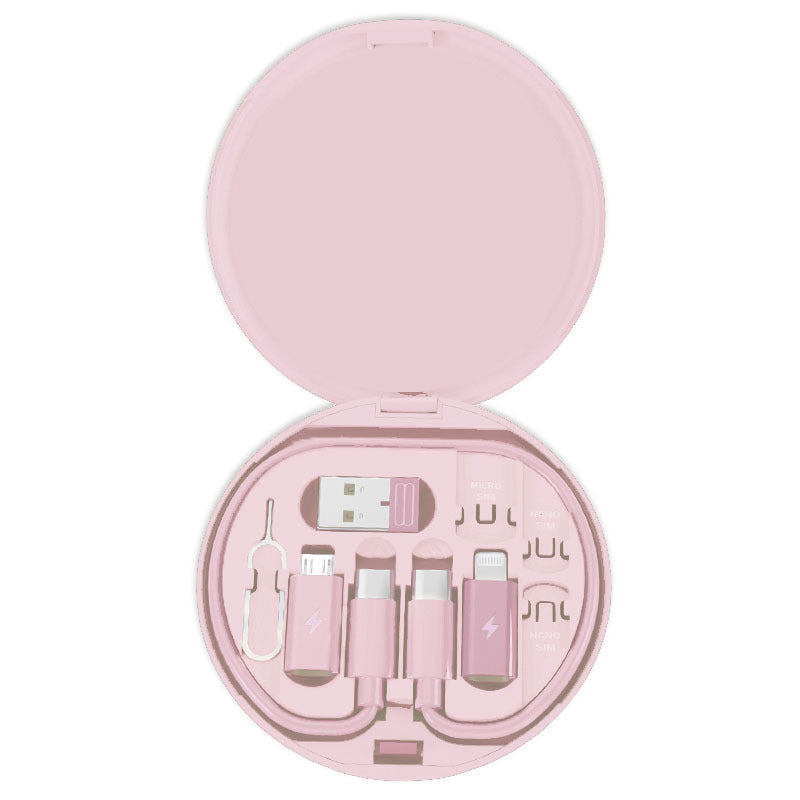 📱5-in-1  Multi USB Charging Adapter Cable Kit-Supports 66W PD