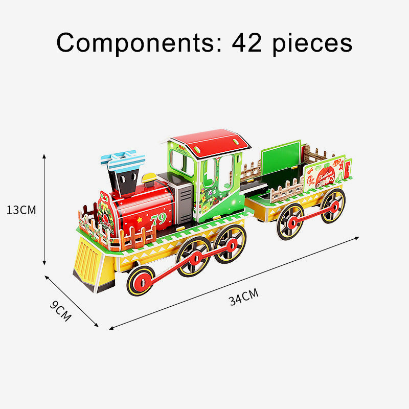 Christmas 3D puzzles