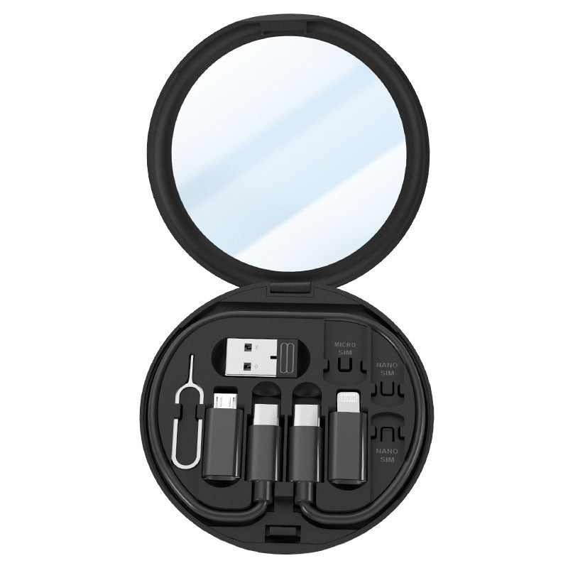 📱5-in-1  Multi USB Charging Adapter Cable Kit-Supports 66W PD