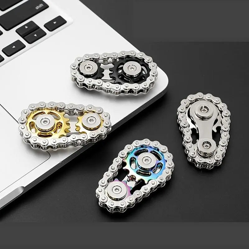 Durable Top Gear Gyro Fidget Toy With Finger - Perfect Gift for Teens and Adults