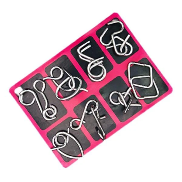 Nine-Link Luban Lock Intelligence Unlocking Game - ohneen