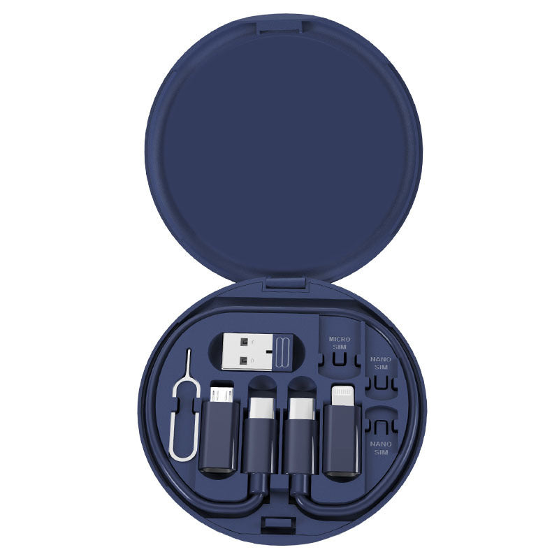 📱5-in-1  Multi USB Charging Adapter Cable Kit-Supports 66W PD