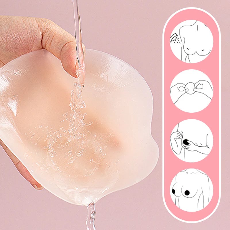 🔥Osynligt bröstklistermärke med tjocka kaninöron - ohneen