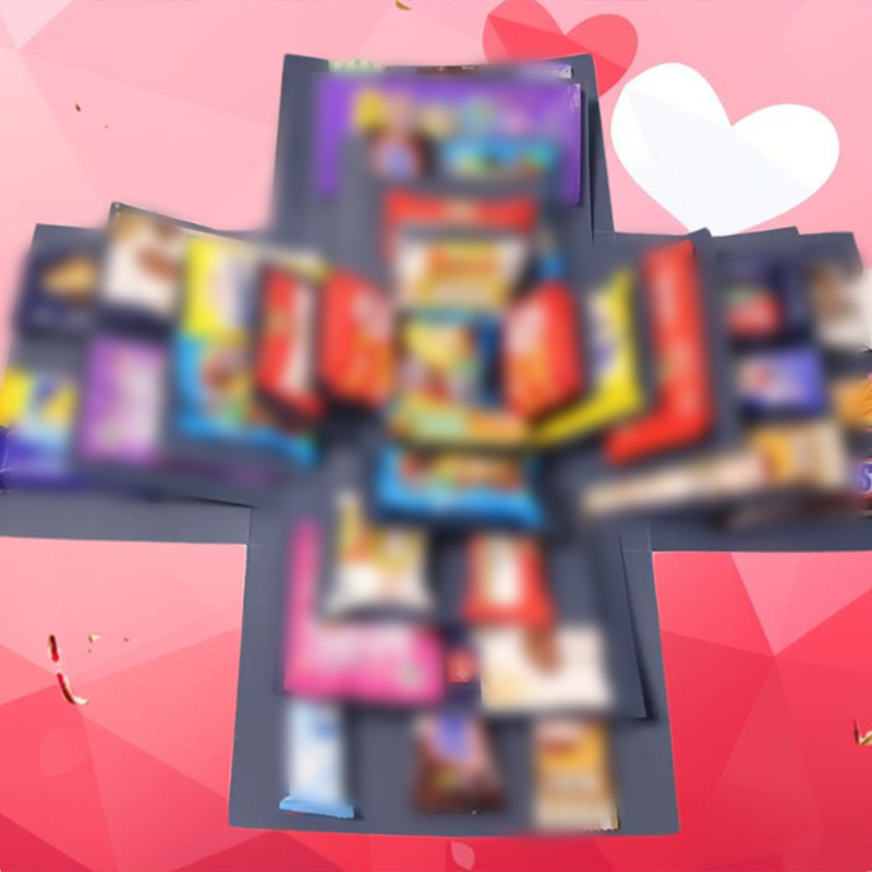 50 000+ SÅLDA! 🎁✨ Julens Perfekta Överraskning – Explosionslåda med Julstämning