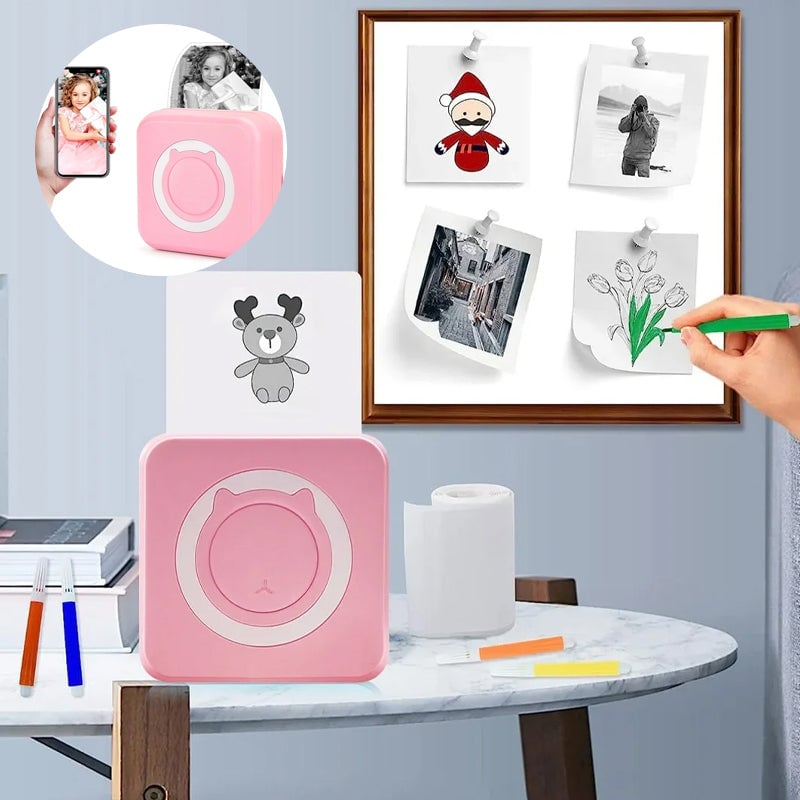 【Print 2.0】🎄❄️Miniskrivare För Fel Frågor