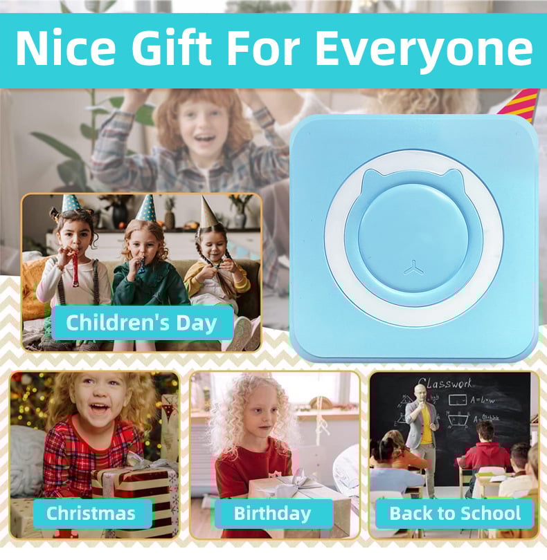 【Print 2.0】🎄❄️Miniskrivare För Fel Frågor