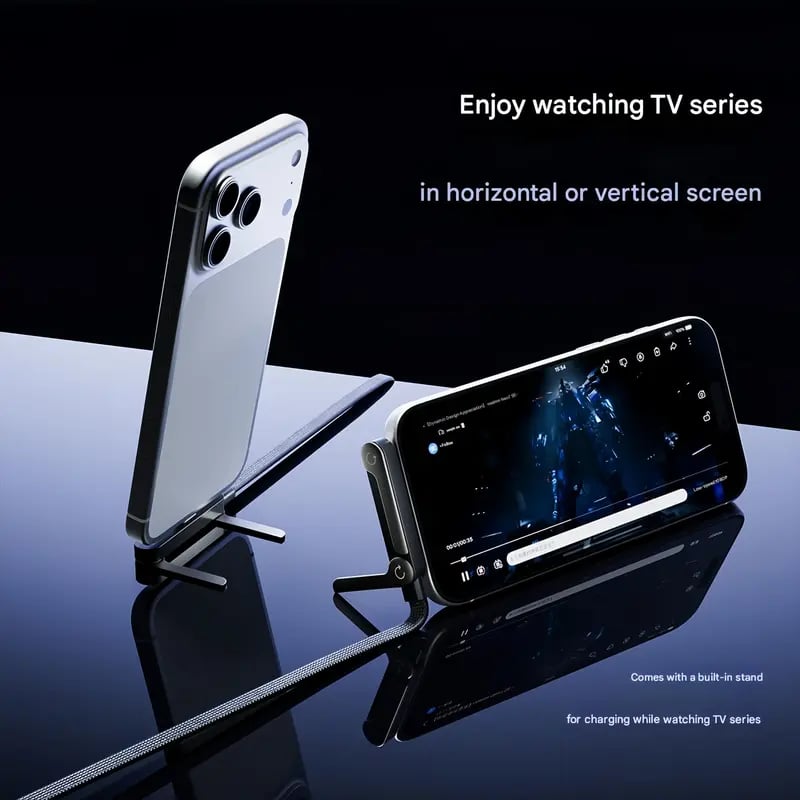 🔥Limited Time Deal⚡ 2-in-1 Charger Cable with Phone Stand, 240W Fast Charging Cord