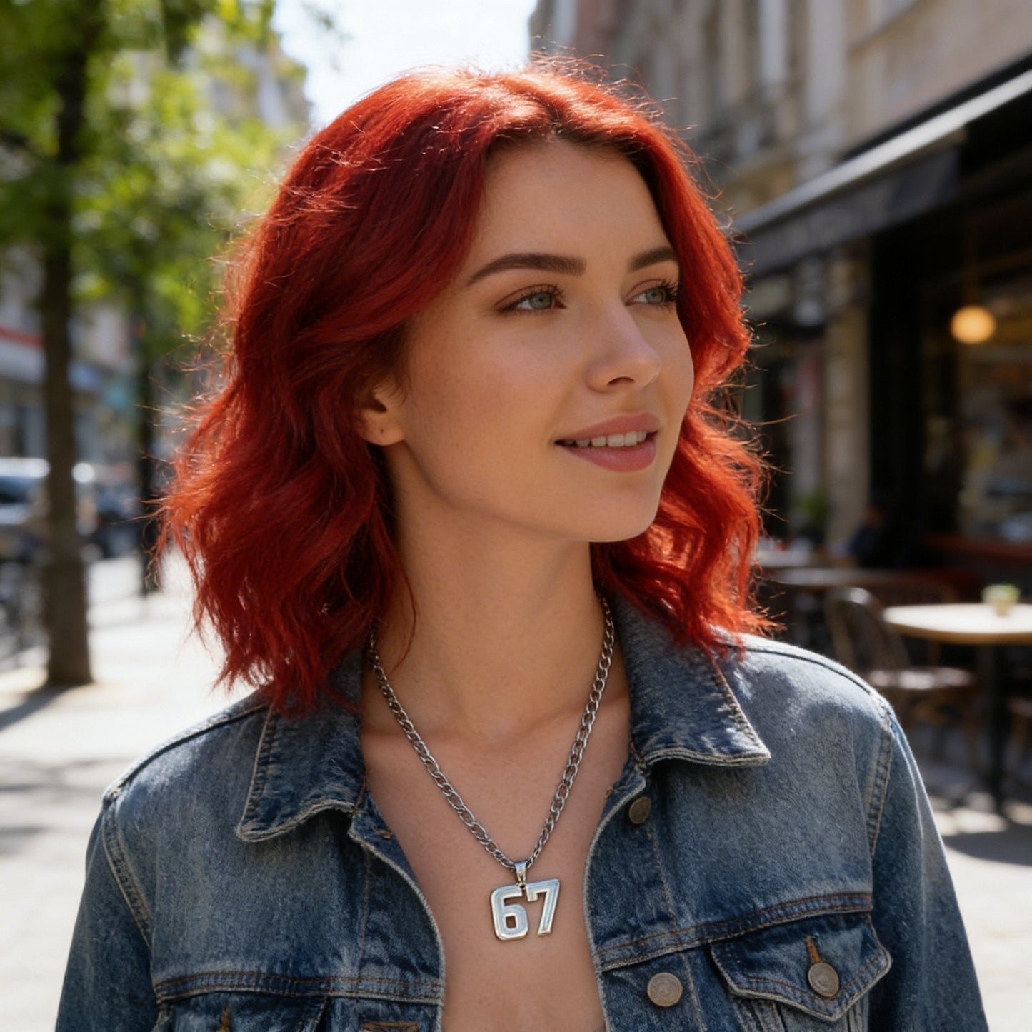 67 Number Pendant Necklace – A Statement Piece for Every Fashionista