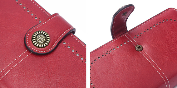 Plånbok med dragkedja för kvinnor （50% rabatt） - ohneen