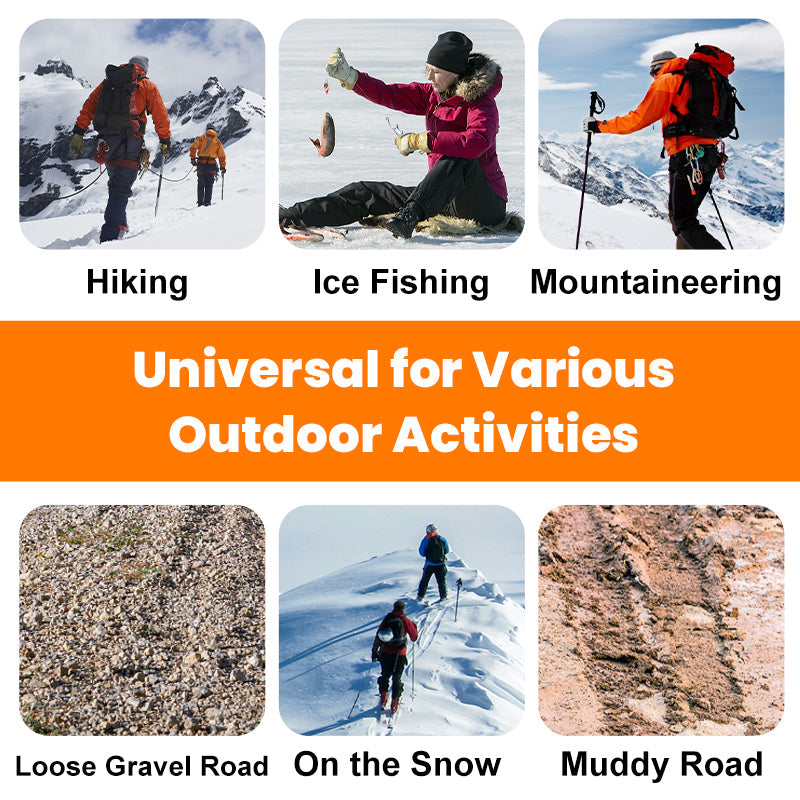 🔥HETT FÖRSÄLJNING🔥 Anti-gliddubb för utomhusskor & kängor