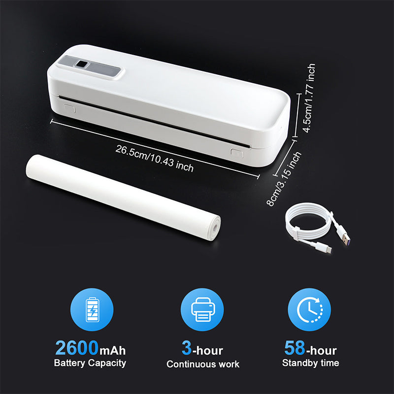 ⌛ Only 3 days left – 50% off everything! ⏰ Portable Bluetooth thermal printer – print anywhere! 🚀 Free shipping!