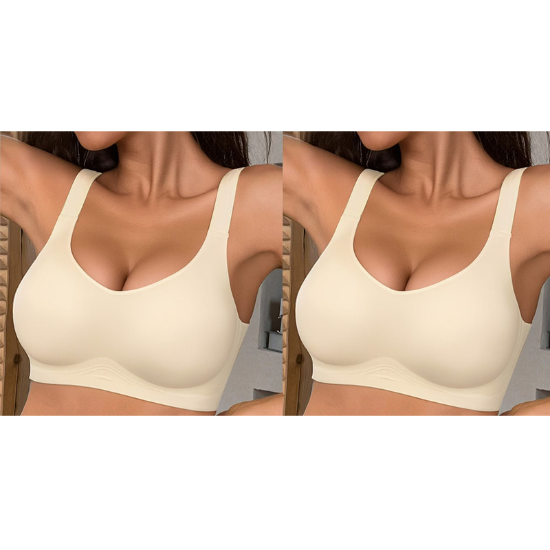 Seamless Comfort Bra for Women – Wire-Free, Naked Feeling, Yoga & Sleep Bra