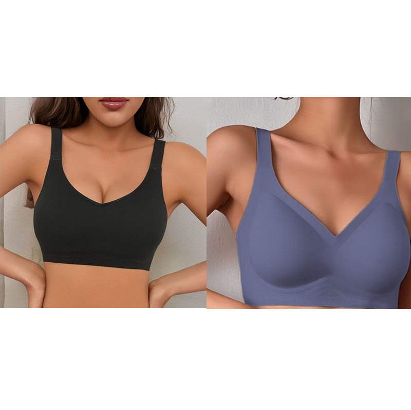 Seamless Comfort Bra for Women – Wire-Free, Naked Feeling, Yoga & Sleep Bra