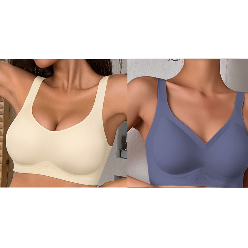 Seamless Comfort Bra for Women – Wire-Free, Naked Feeling, Yoga & Sleep Bra