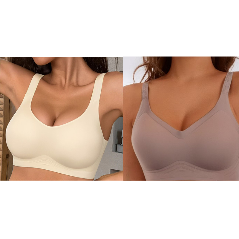 Seamless Comfort Bra for Women – Wire-Free, Naked Feeling, Yoga & Sleep Bra