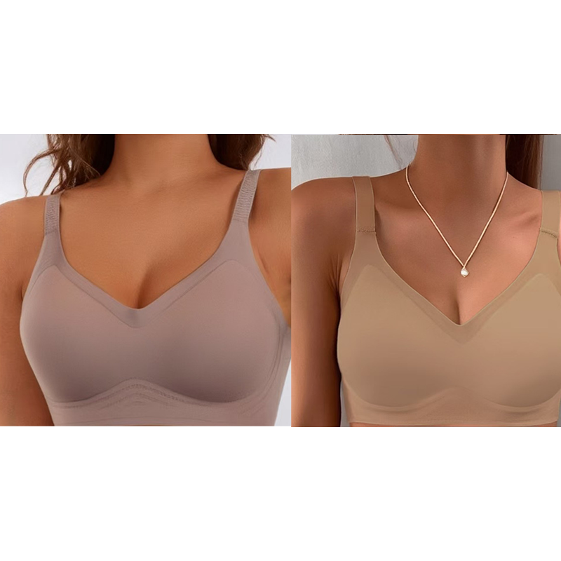 Seamless Comfort Bra for Women – Wire-Free, Naked Feeling, Yoga & Sleep Bra