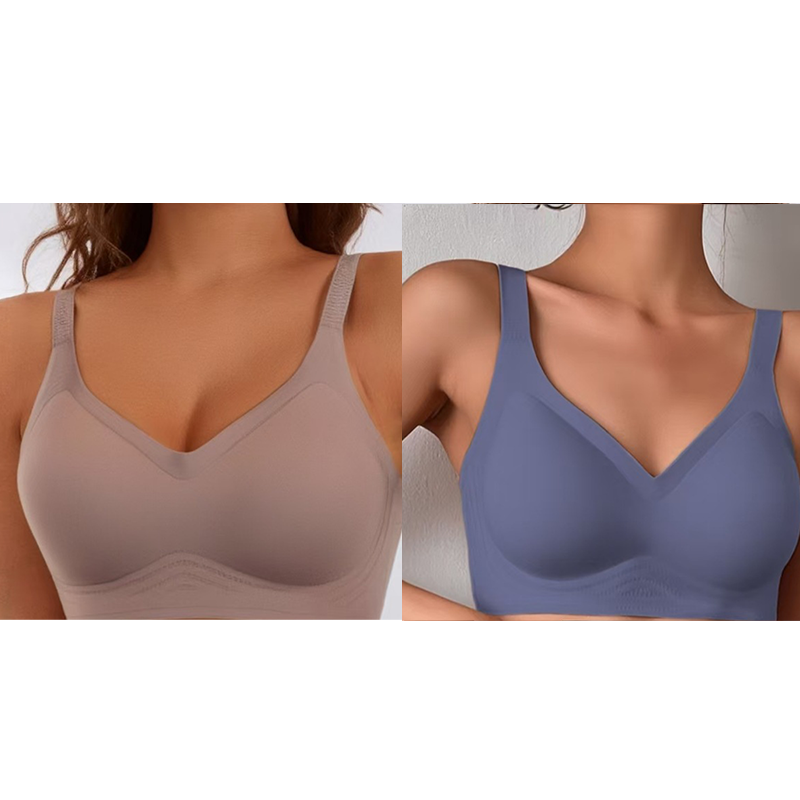 Seamless Comfort Bra for Women – Wire-Free, Naked Feeling, Yoga & Sleep Bra