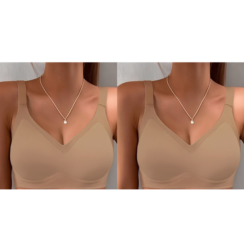 Seamless Comfort Bra for Women – Wire-Free, Naked Feeling, Yoga & Sleep Bra