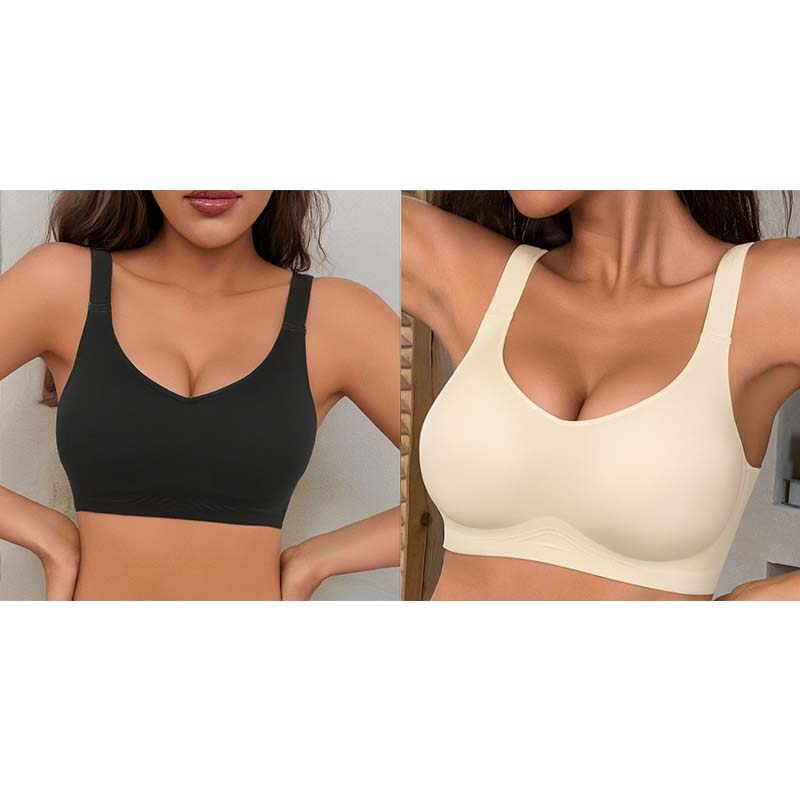 Seamless Comfort Bra for Women – Wire-Free, Naked Feeling, Yoga & Sleep Bra