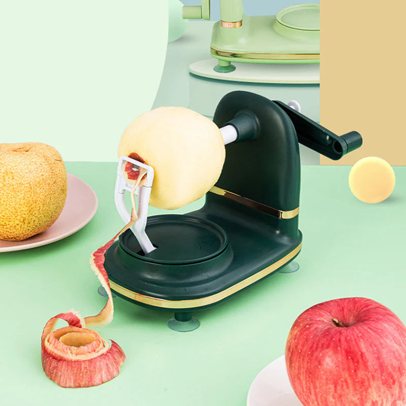 ⏳ Limited Time Special ⏰Hand Crank Fruit and Vegetable Peeler – Suction Cup Base, Adjustable, Manual Apple Peeler 🍎🥝🔪