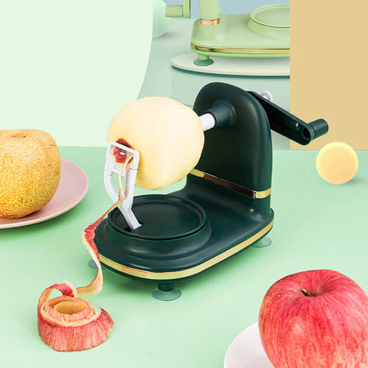 ⏳ Limited Time Special ⏰Hand Crank Fruit and Vegetable Peeler – Suction Cup Base, Adjustable, Manual Apple Peeler 🍎🥝🔪